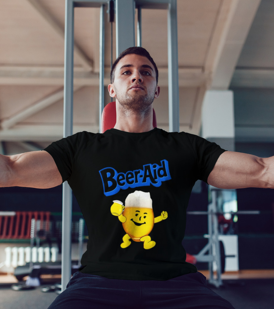 Beer Aid Kool Aid Beer Alcohol Party Humor T-Shirt