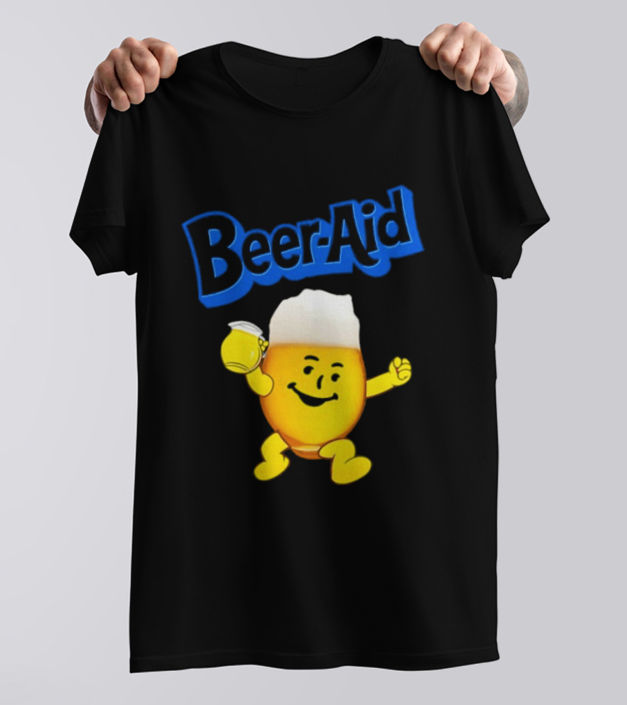 Beer Aid Kool Aid Beer Alcohol Party Humor T-Shirt