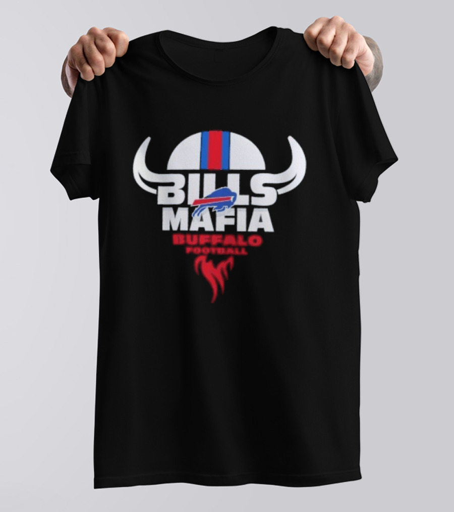 Bills Mafia Buffalo Football Team Fandom Supporter T-Shirt