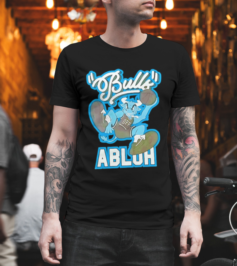 Bulls Abloh Off Basketball Slam Dunk T-Shirt