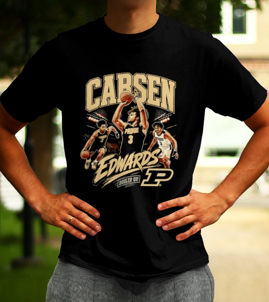 Carsen Edwards Boiler Up Purdue Boilermakers Basketball P Team 3 T-Shirt
