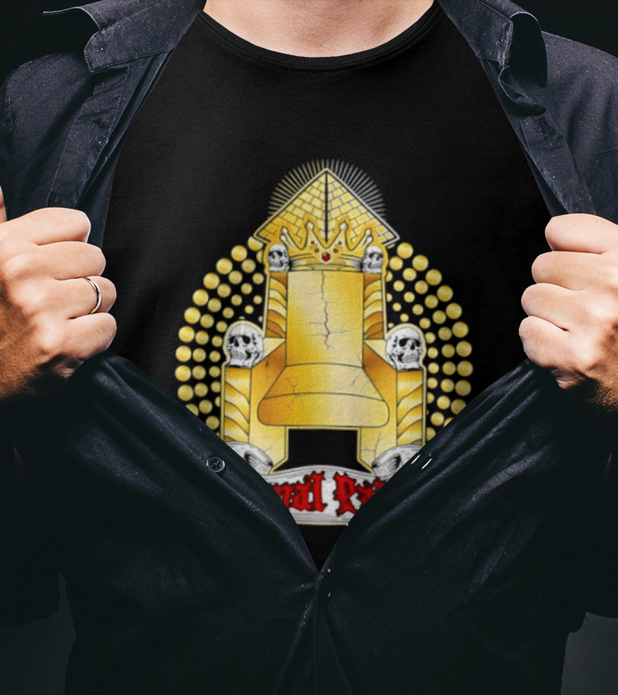 Kyng Wrestling Royal Throne And Crown Design Royal Pain T-Shirt