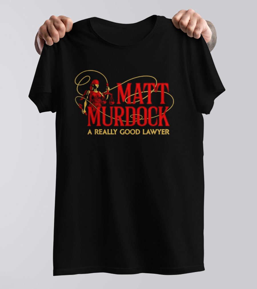 Matt Murdock Daredevil A Really Good Lawyer T-Shirt