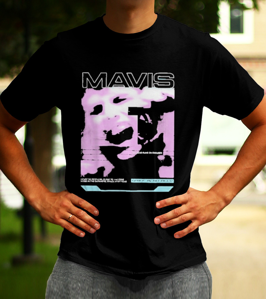 MAVIS Grief Is No Ally Accelerated Emotions Version 2 T-Shirt