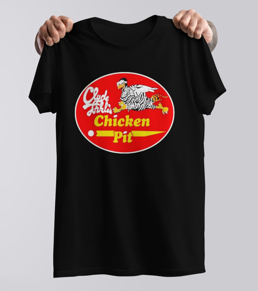 Clyde Torkel's Chicken Pit Stroker Ace Racing Theme Retro 1983 T-Shirt
