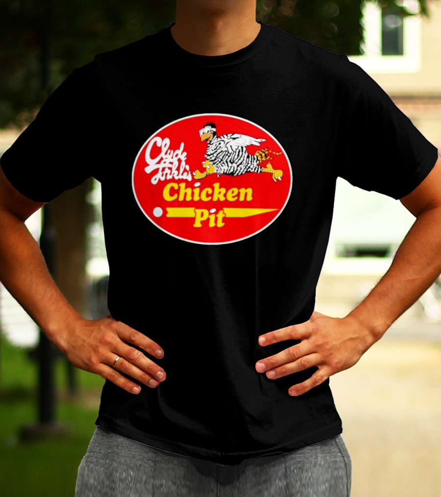 Clyde Torkel's Chicken Pit Stroker Ace Racing Theme Retro 1983 T-Shirt