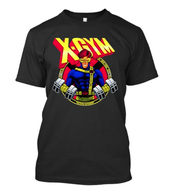 X Gym Cyclops Xavier's School New York Mutatis Mutandis Estd 1963 T-Shirt