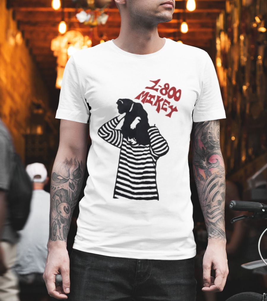 1 800 Mikey Striped Sweater T-Shirt