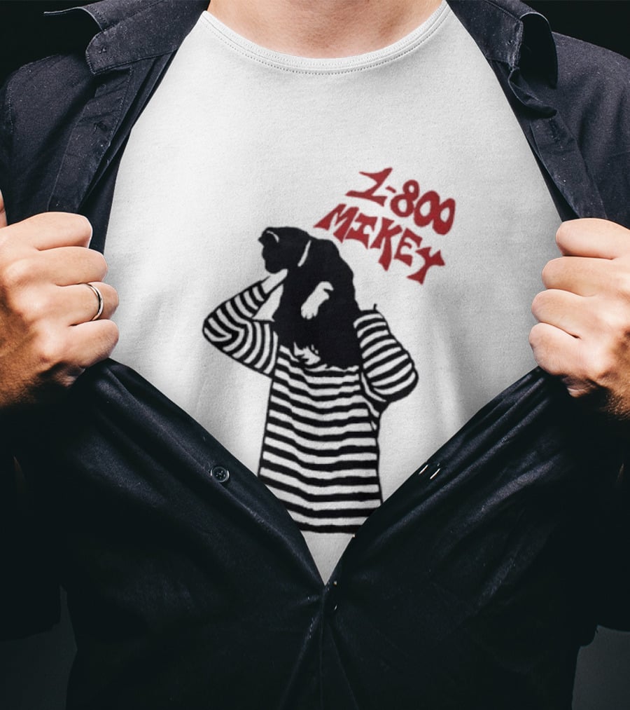 1 800 Mikey Striped Sweater T-Shirt