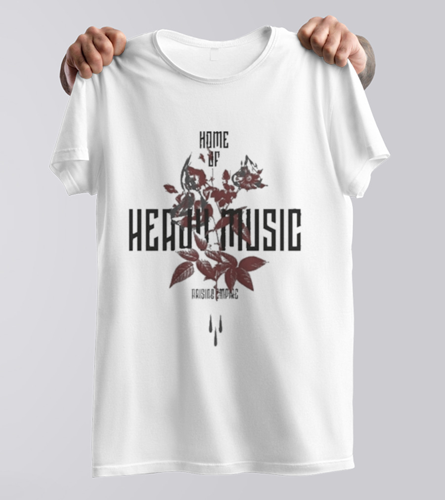 Arising Empire Home Of Heavy Music Floral T-Shirt