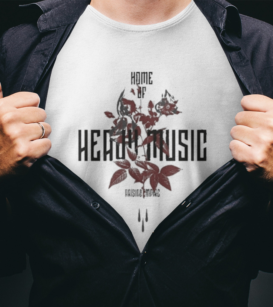 Arising Empire Home Of Heavy Music Floral T-Shirt