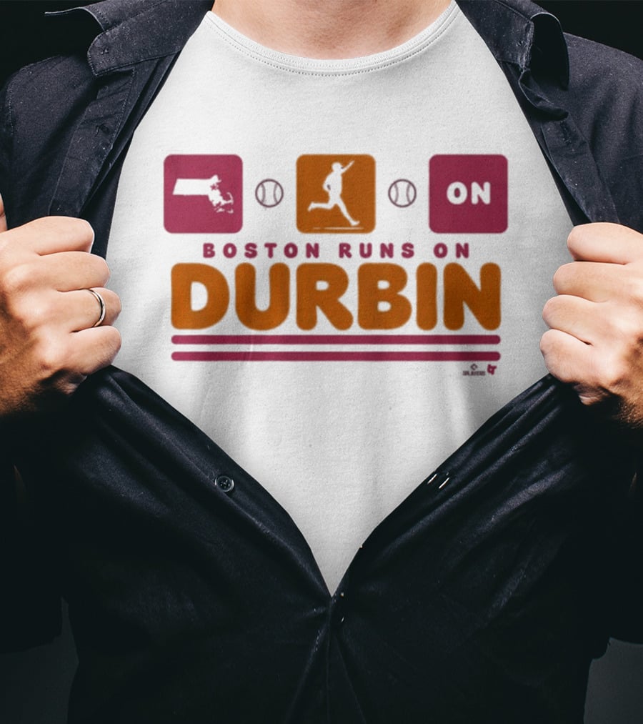 Boston Runs On Durbin Massachusetts Running T-Shirt