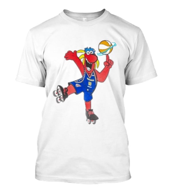 Freddy Fever Indiana 00 WNBA Roller Skating T-Shirt