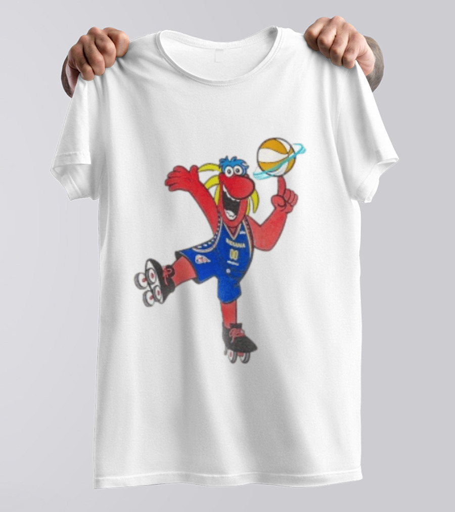 Freddy Fever Indiana 00 WNBA Roller Skating T-Shirt