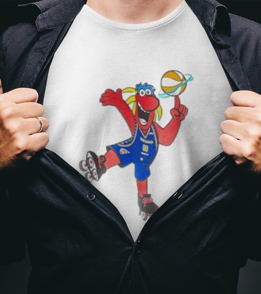Freddy Fever Indiana 00 WNBA Roller Skating T-Shirt