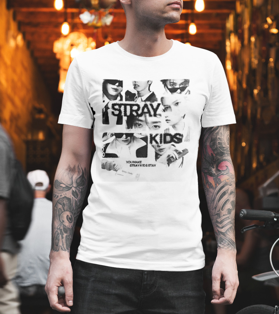 Stray Kids Stay You Make Stray Stay Vol 1 Album Launch T-Shirt
