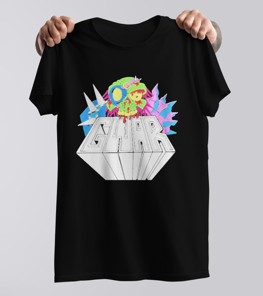 GWAR Rotting Skull Character Spiked Armor T-Shirt
