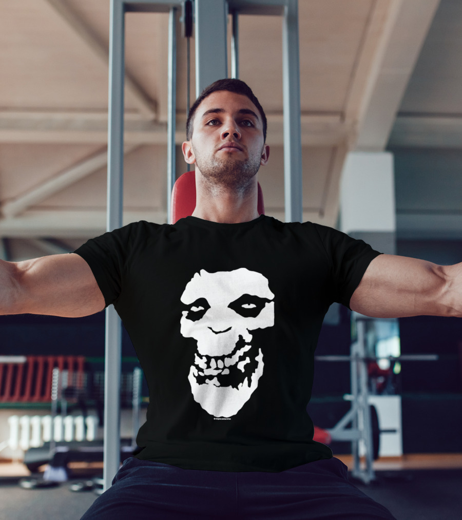 Halftime A Bathing Ape Misfits Fiend Skull T-Shirt