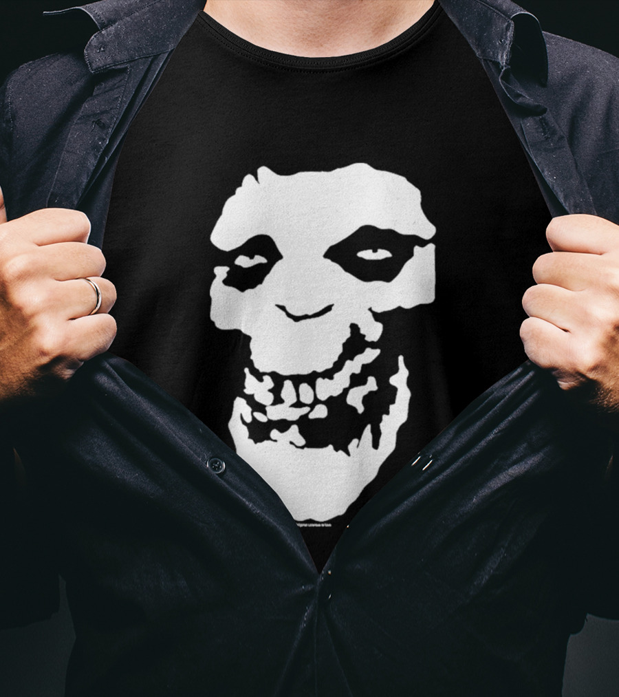 Halftime A Bathing Ape Misfits Fiend Skull T-Shirt