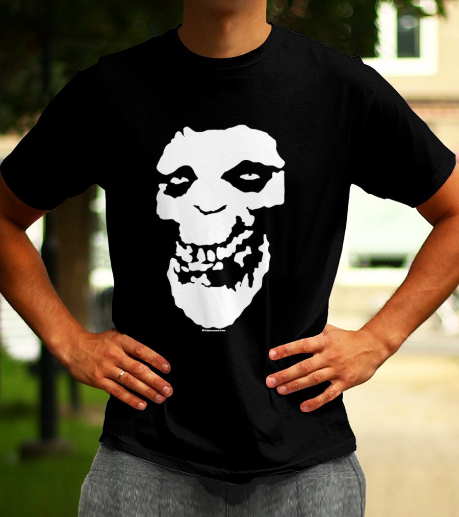 Halftime A Bathing Ape Misfits Fiend Skull T-Shirt
