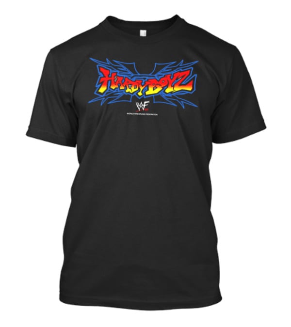 Hardy Boyz WWF Logo Come Get Some 2 Sided T-Shirt