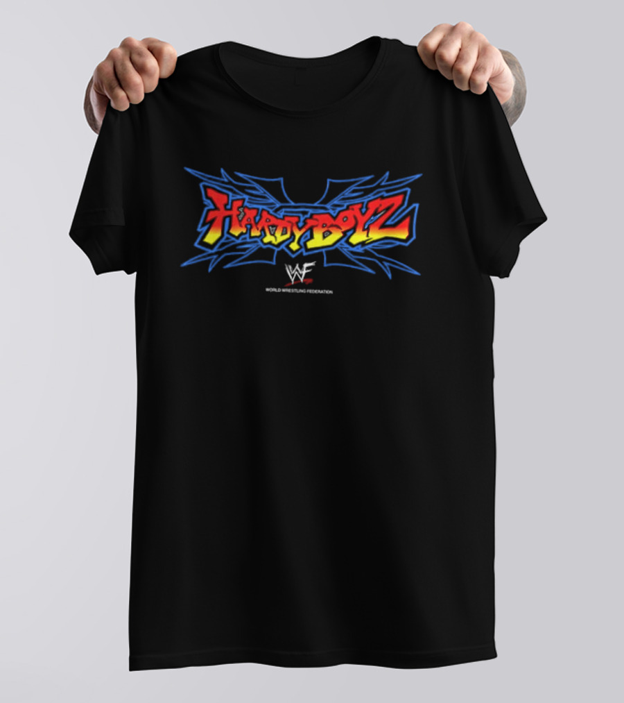 Hardy Boyz WWF Logo Come Get Some 2 Sided T-Shirt