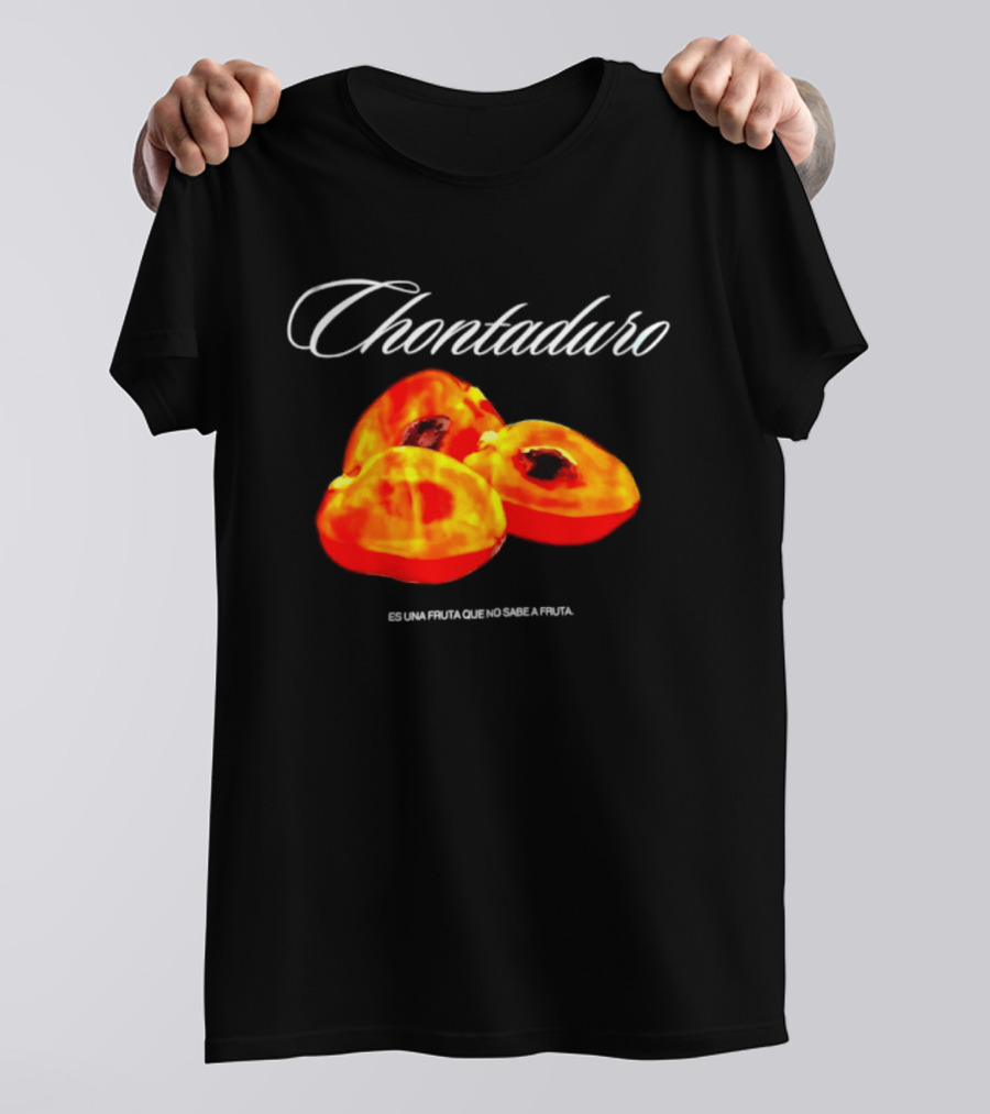 Chontaduro Es Una Fruta Que No Sabe A Fruta With Vibrant Fruit T-Shirt