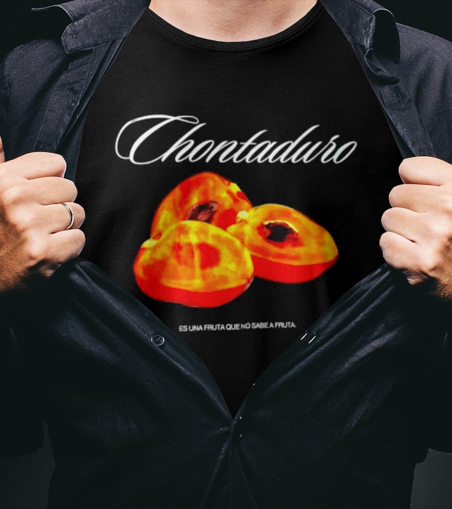 Chontaduro Es Una Fruta Que No Sabe A Fruta With Vibrant Fruit T-Shirt