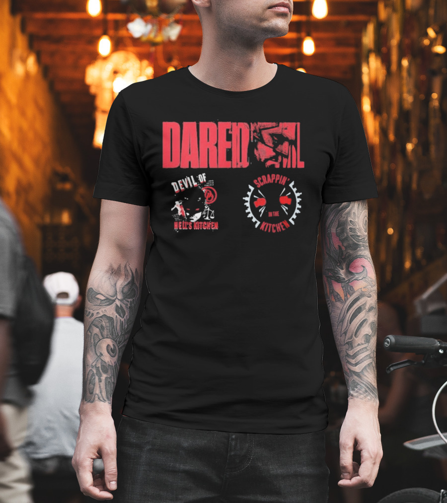 DAREDEVIL Devil Of Hell's Kitchen Scrappin T-Shirt