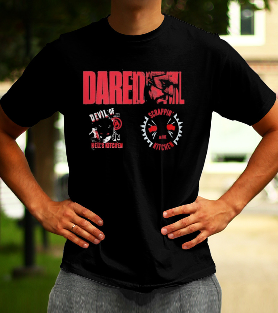 DAREDEVIL Devil Of Hell's Kitchen Scrappin T-Shirt