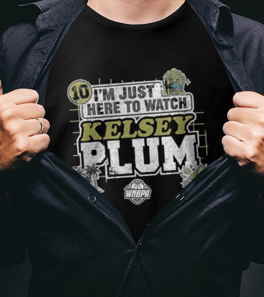 Kelsey Plum 10 Los Angeles Sparks WNBA Fan Favorite T-Shirt