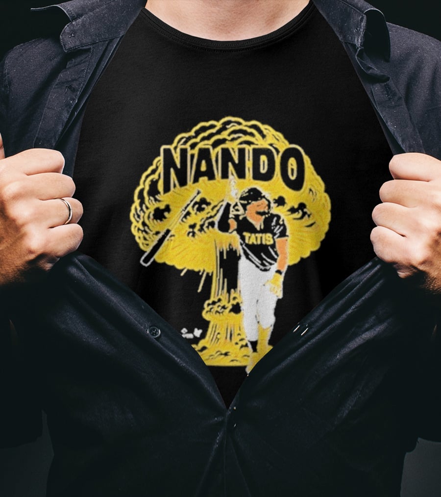 Fernando Tatis Jr Nando Baseball Explosion T-Shirt