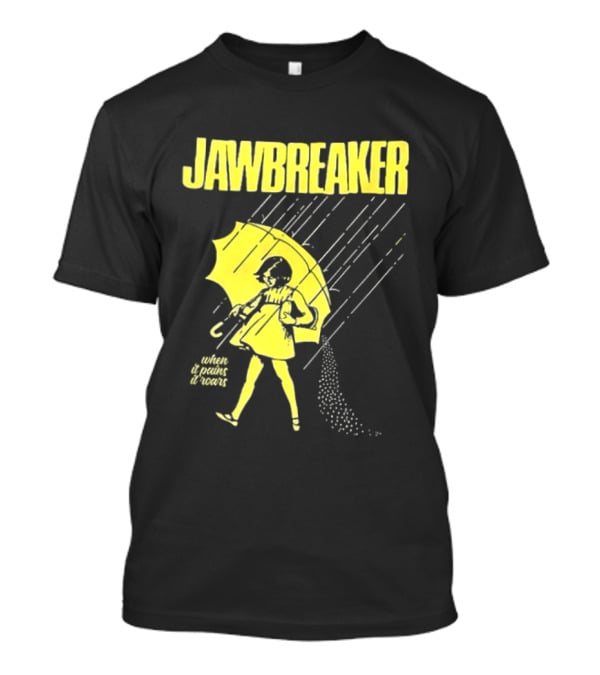 Jawbreaker When It Pains It Roars 2025 Japan Autumn Umbrella Girl T-Shirt