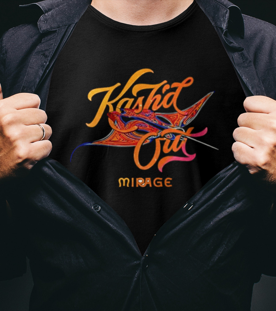 Kash'd Out Mirage Vivid Artistic Album 2026 T-Shirt