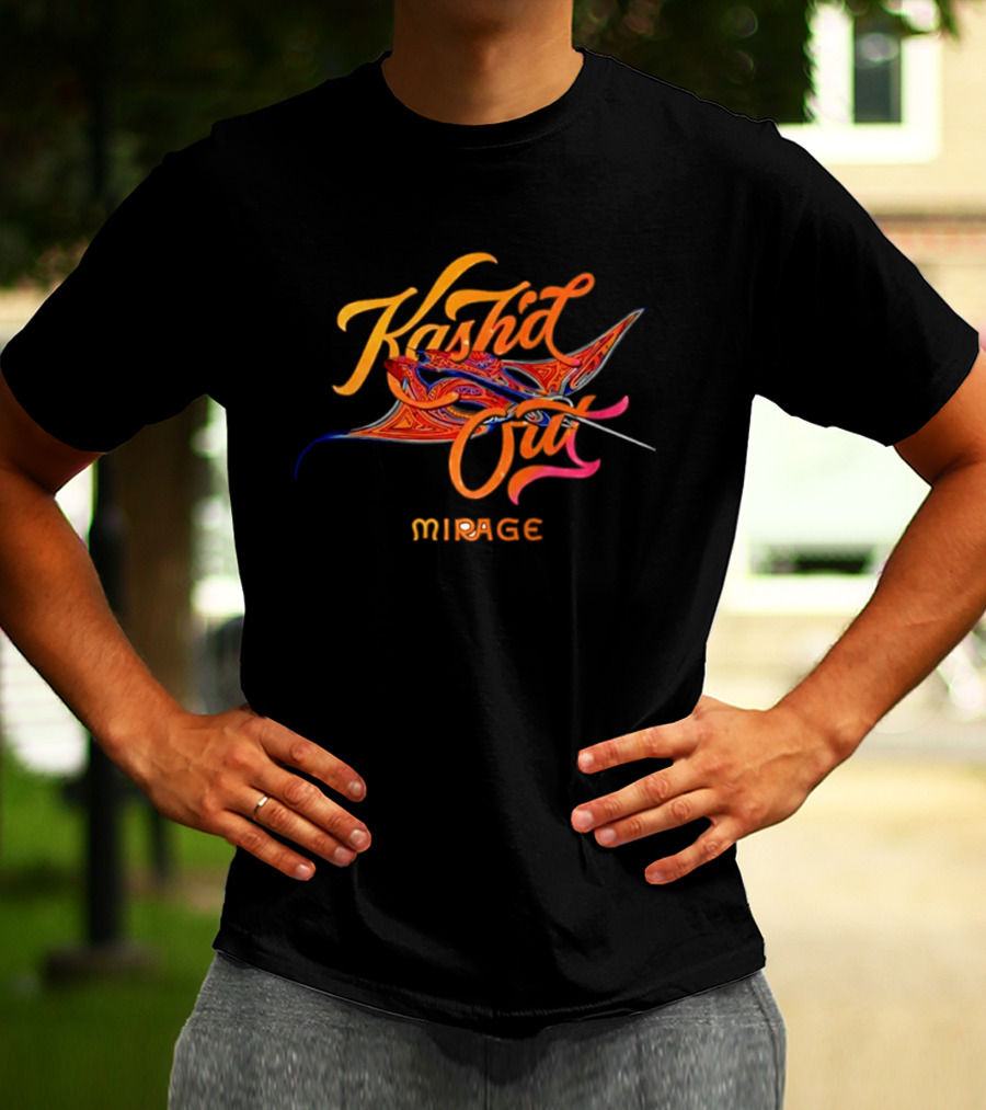 Kash'd Out Mirage Vivid Artistic Album 2026 T-Shirt