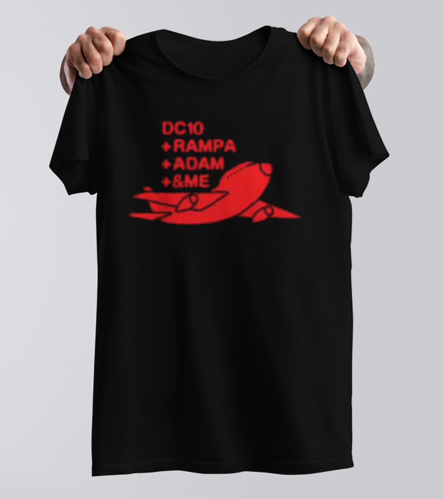 Keinemusik DC10 Rampa Adam &Me 2026 Airplane Collaboration T-Shirt