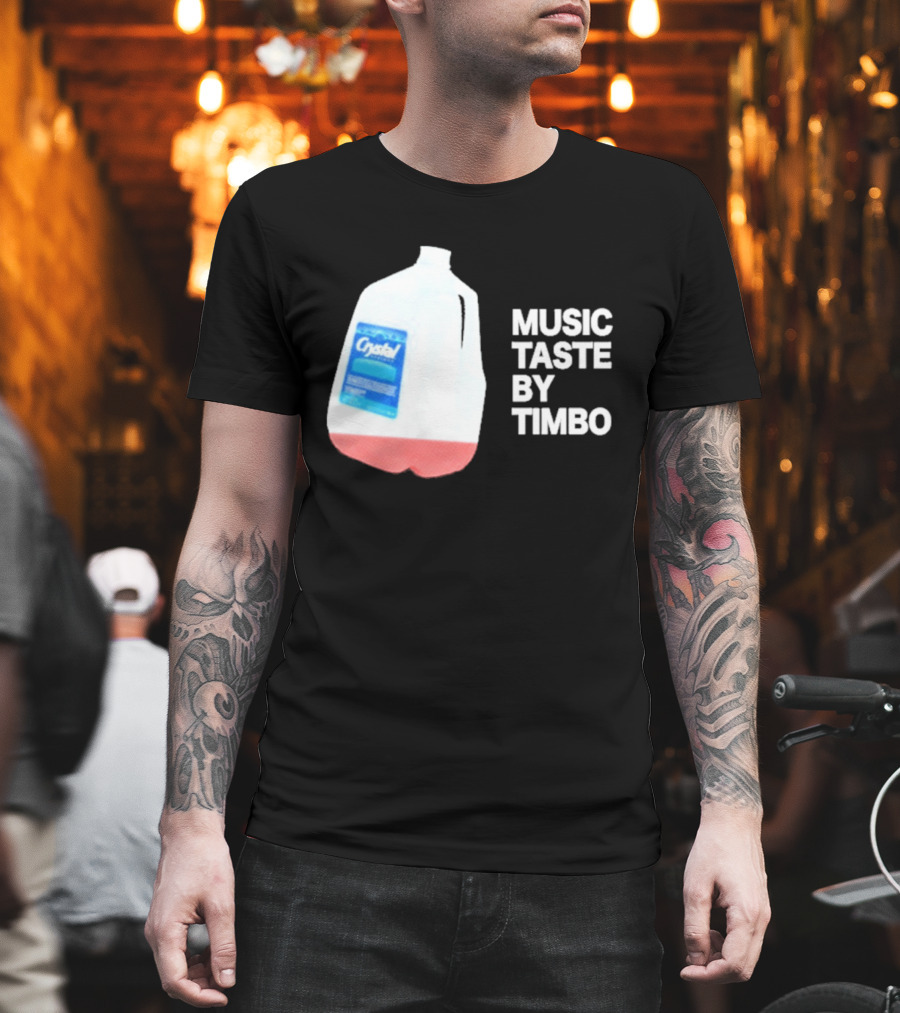 Legendary Crystal Water Jug Music Taste By Timbo T-Shirt