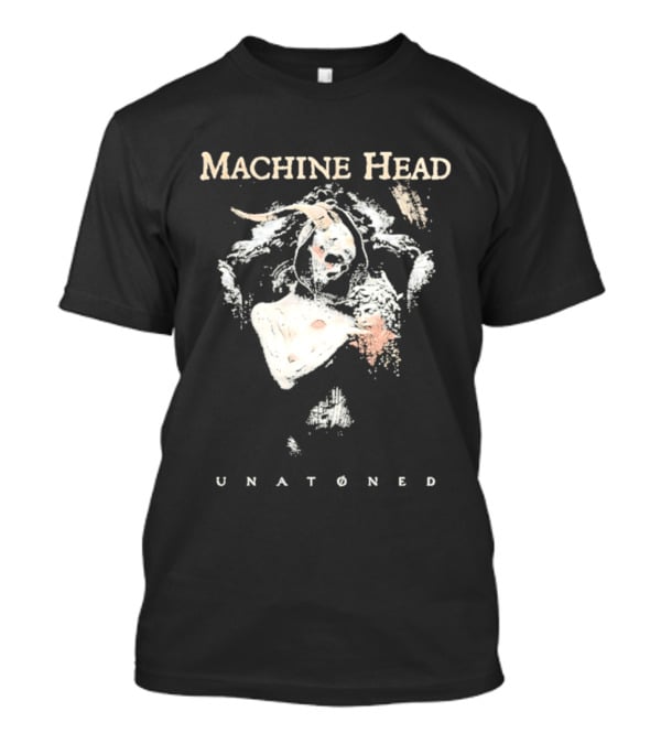 Machine Head Unatøned Abstract Face T-Shirt