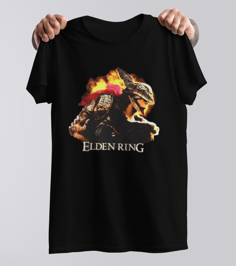 Elden Ring Malenia Blade Of Miquella Two Sided Gaming Warrior T-Shirt