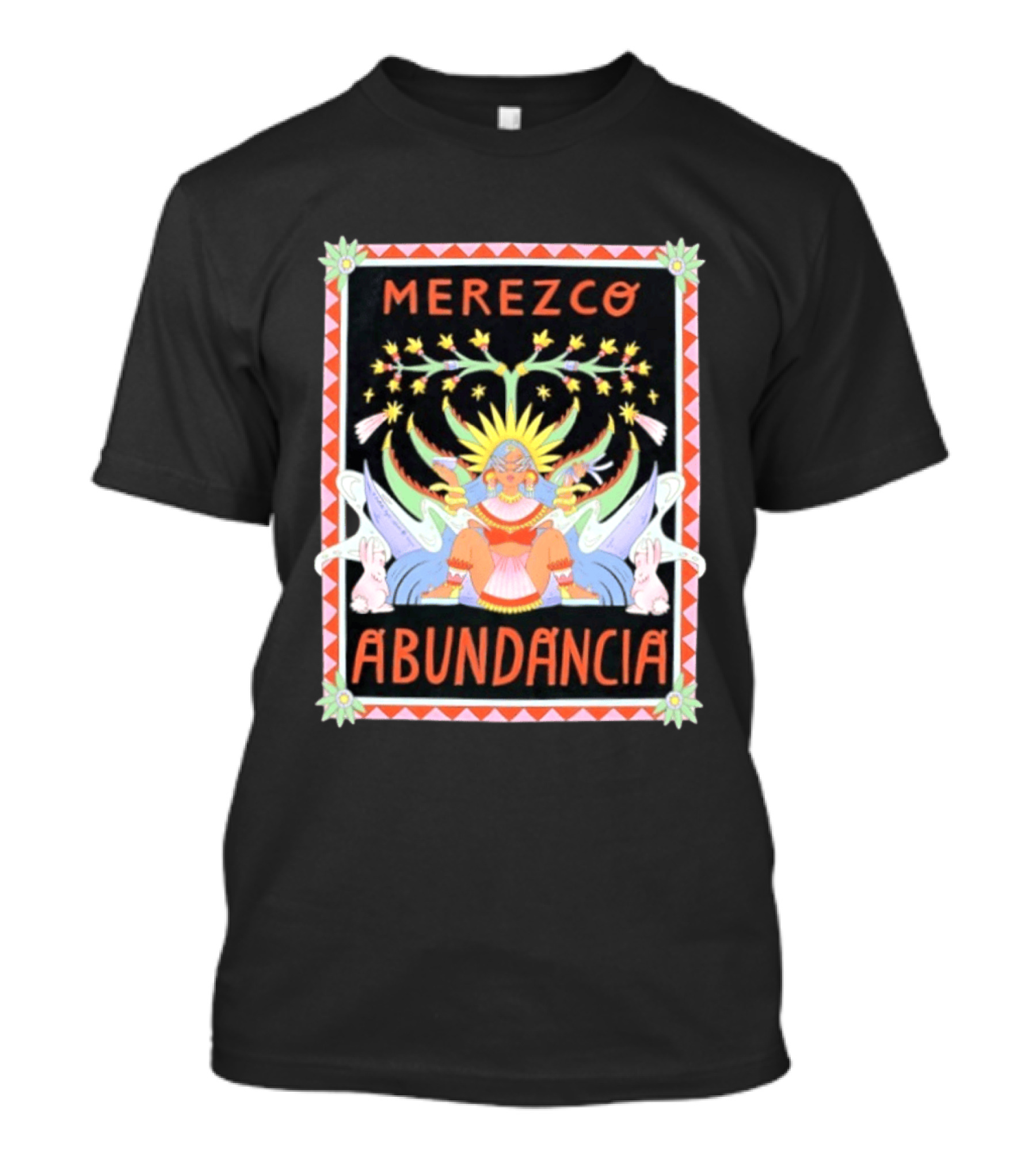 Merezco Abundancia Aztec Goddess Mayahuel T-Shirt