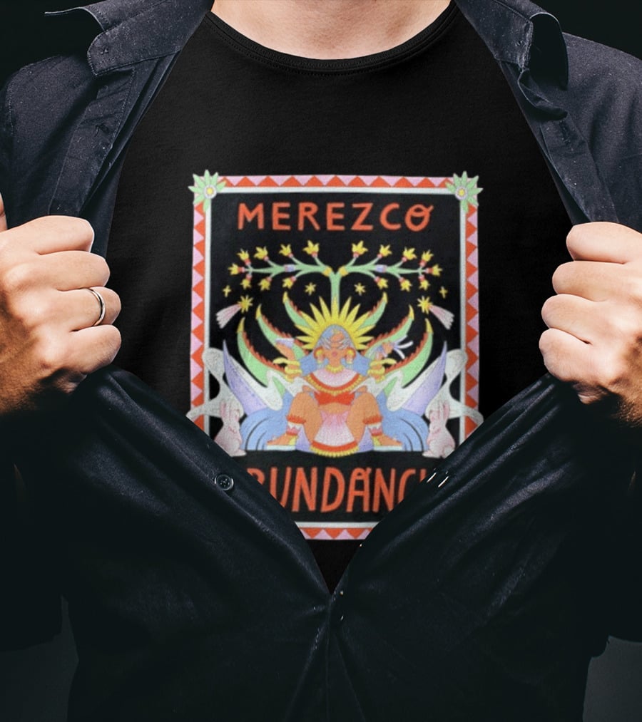 Merezco Abundancia Aztec Goddess Mayahuel T-Shirt