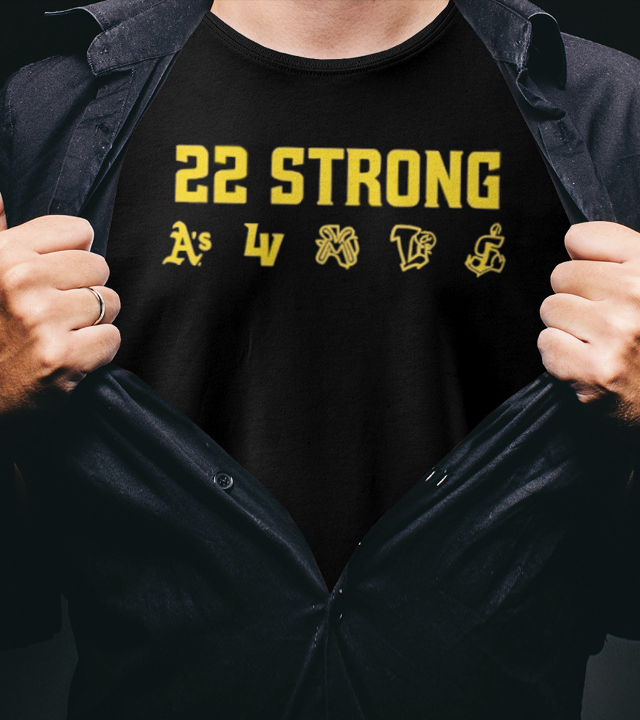 22 Strong Athletics LV Baseball Ryan Lasko T-Shirt