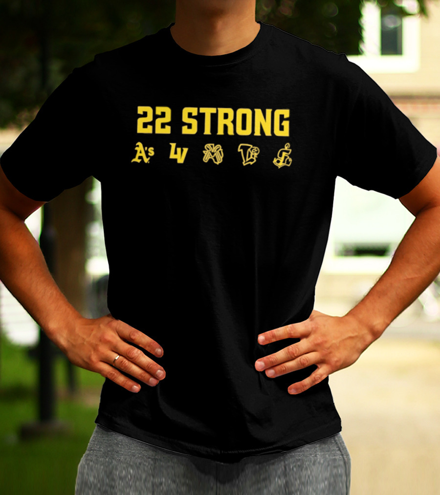 22 Strong Athletics LV Baseball Ryan Lasko T-Shirt