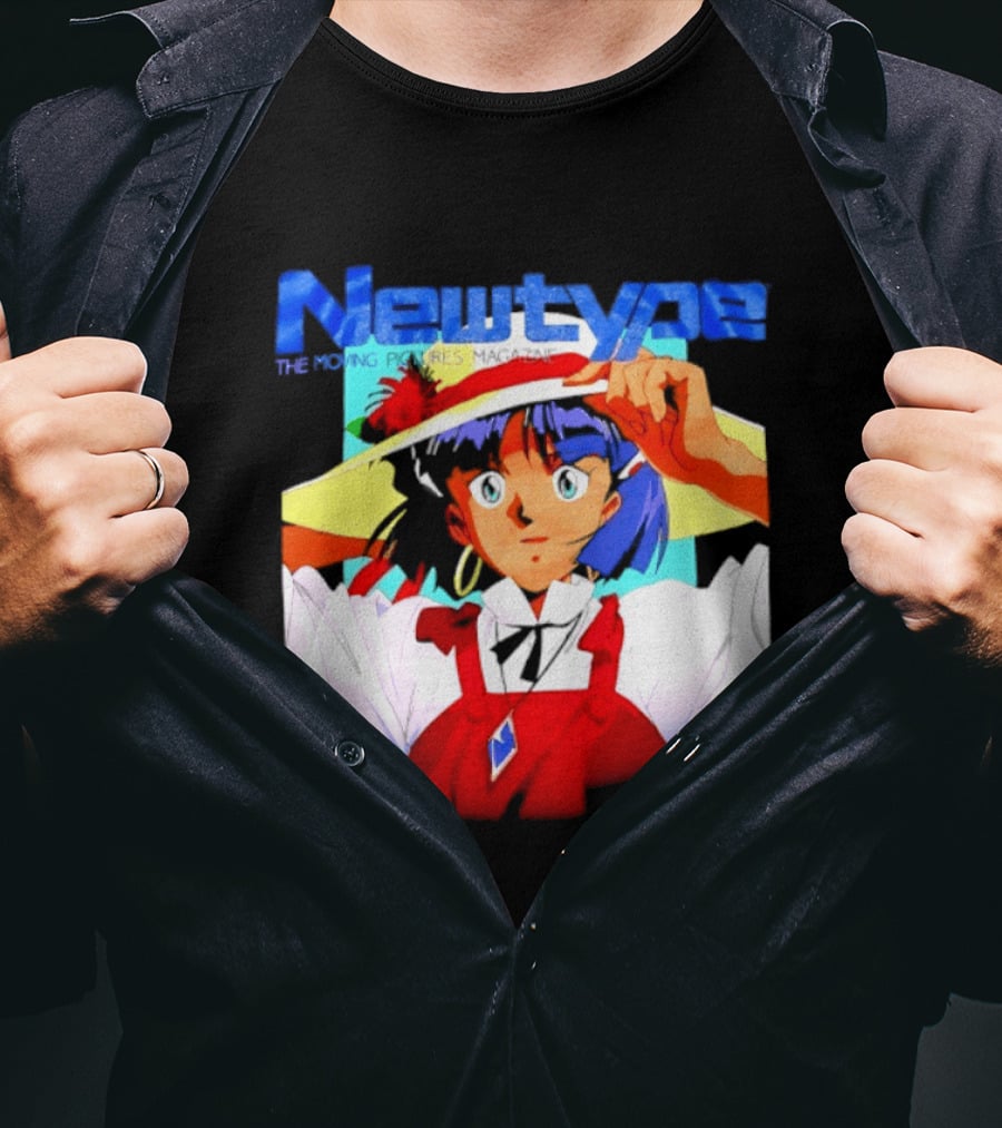 Newtype The Moving Pictures Anime Magazine T-Shirt