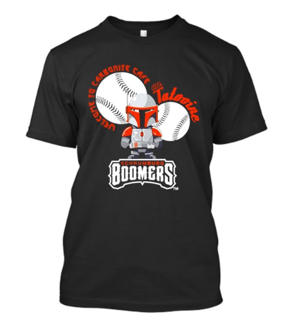 Schaumburg Boomers Welcome To Carbonite Cafe On Tatooine T-Shirt