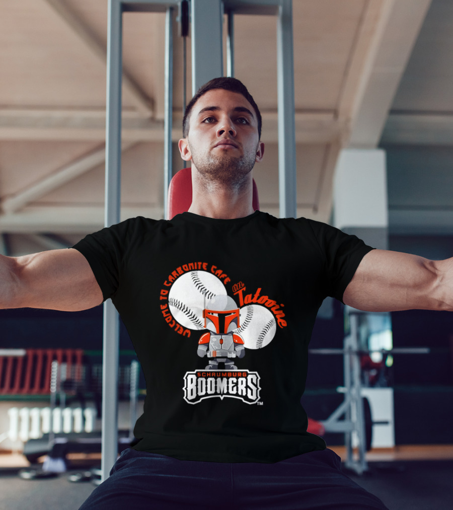 Schaumburg Boomers Welcome To Carbonite Cafe On Tatooine T-Shirt