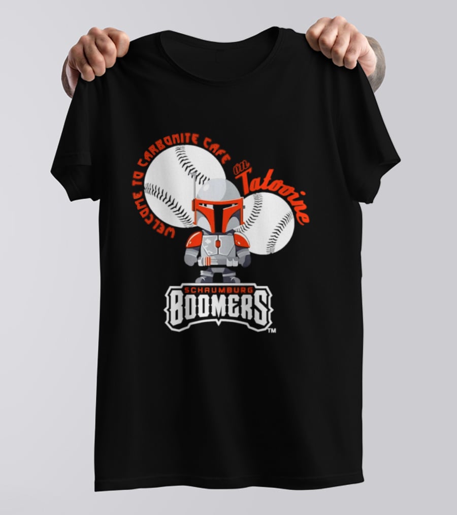 Schaumburg Boomers Welcome To Carbonite Cafe On Tatooine T-Shirt