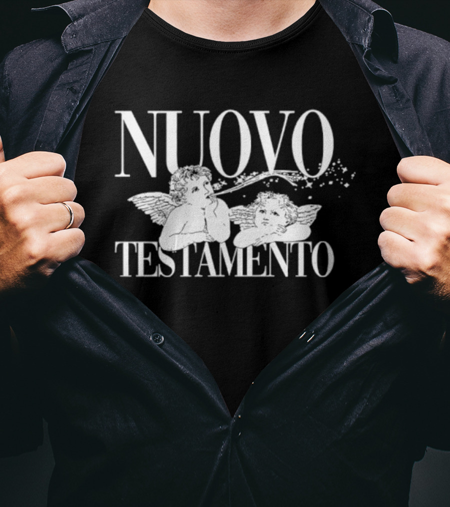 Nuovo Testamento Synthpop Darkwave Band Roses T-Shirt