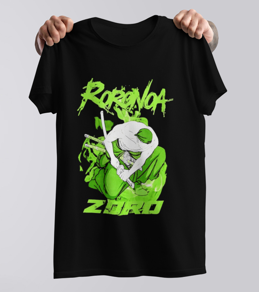 Roronoa Zoro Tonal One Piece Anime T-Shirt