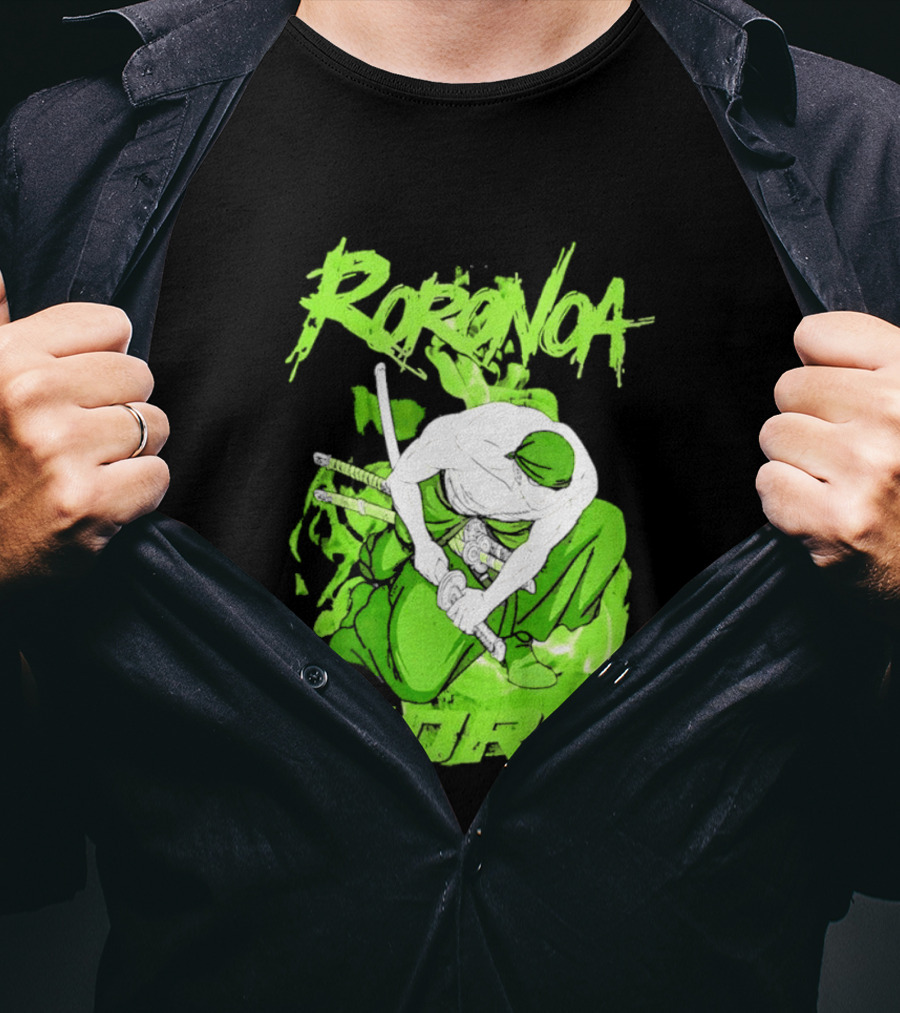 Roronoa Zoro Tonal One Piece Anime T-Shirt